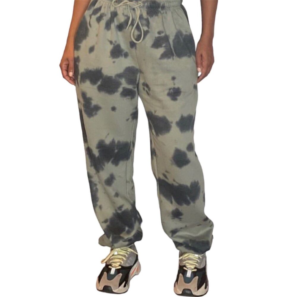 Men's Women’s AutumnWinter PatternCasual Two-PieceSet HoodedSweatshirt Pants Set - Picture 4 of 16